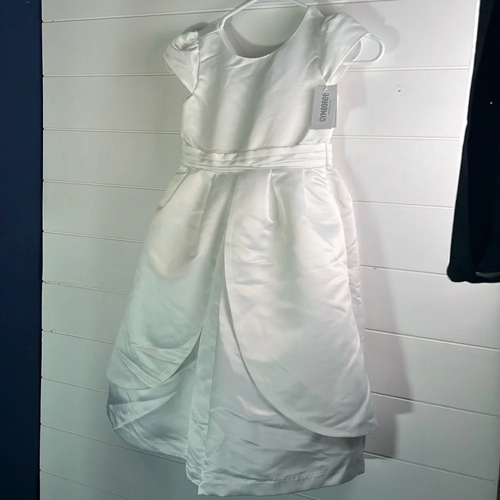 Gymboree girls size 6 nwt special occasion dress white A376